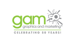 GAM Graphics and Marketing logo