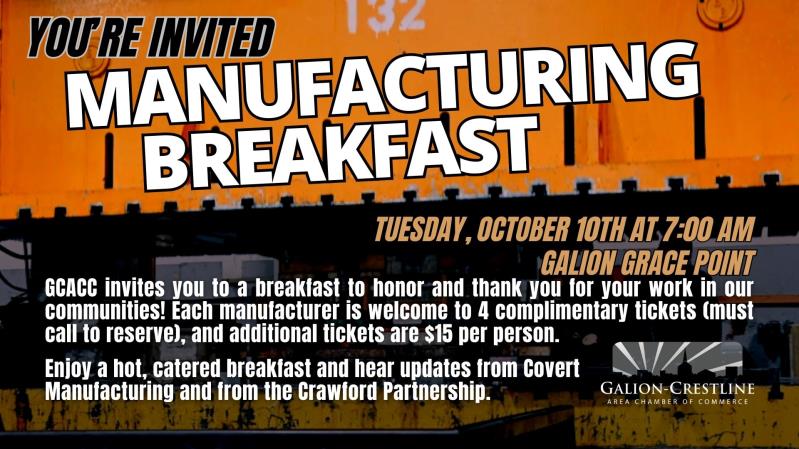 Manufacturing Breakfast header image