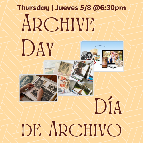 Archive Day | Día de Archivo header image