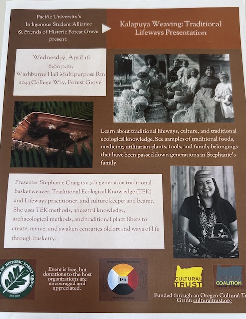 Kalapuya Weaving: Traditional Lifeways Presentation header image