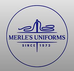 Merle's Uniforms logo