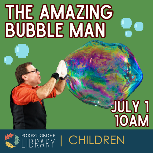 The Amazing Bubble Man header image