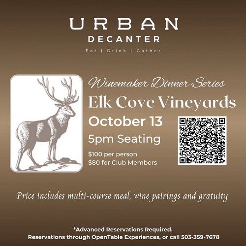 Winemaker Dinner Series header image