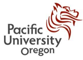 Pacific Univerisity logo