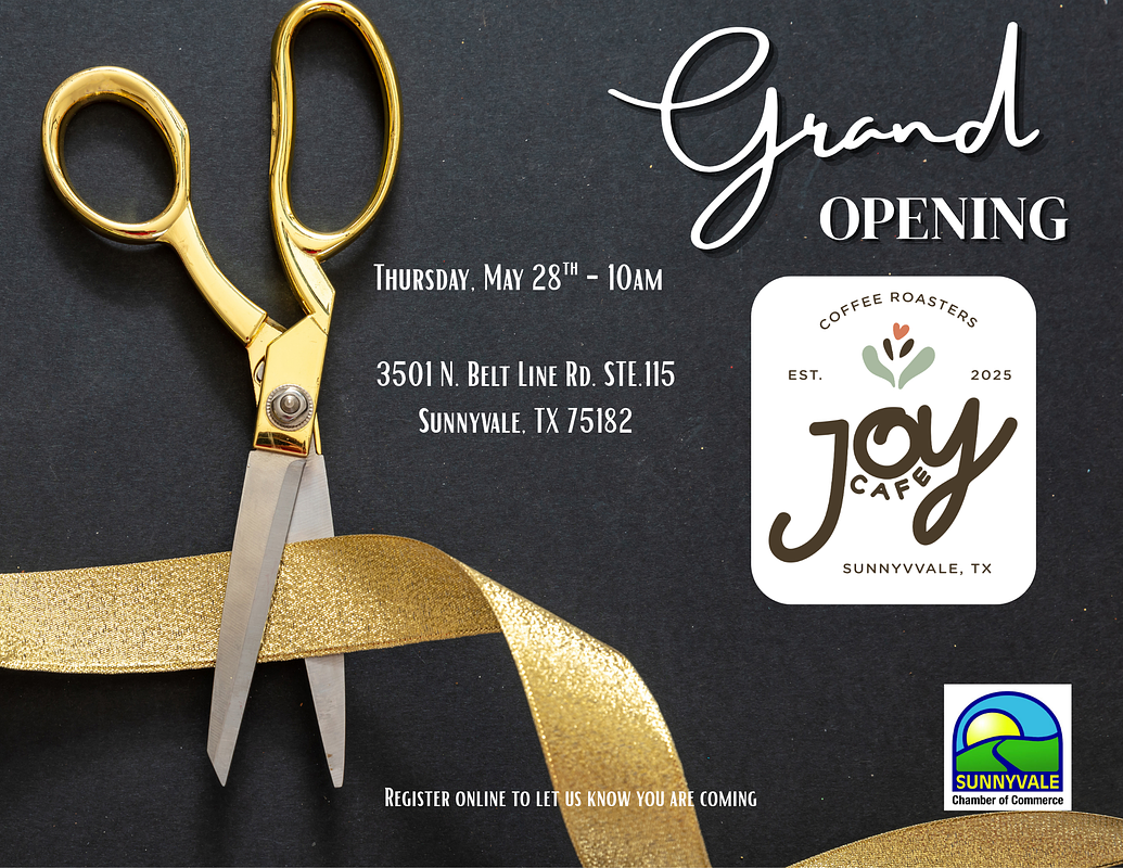 Grand Opening / Ribbon Cutting - Joy Cafe header image