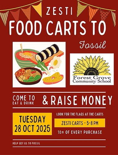Fundraiser Forest Grove Community School header image