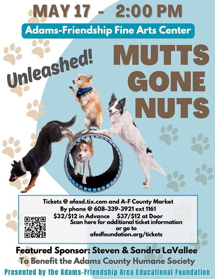 A-F Fine Arts Center presents: Mutts Gone Nuts gallery image 1