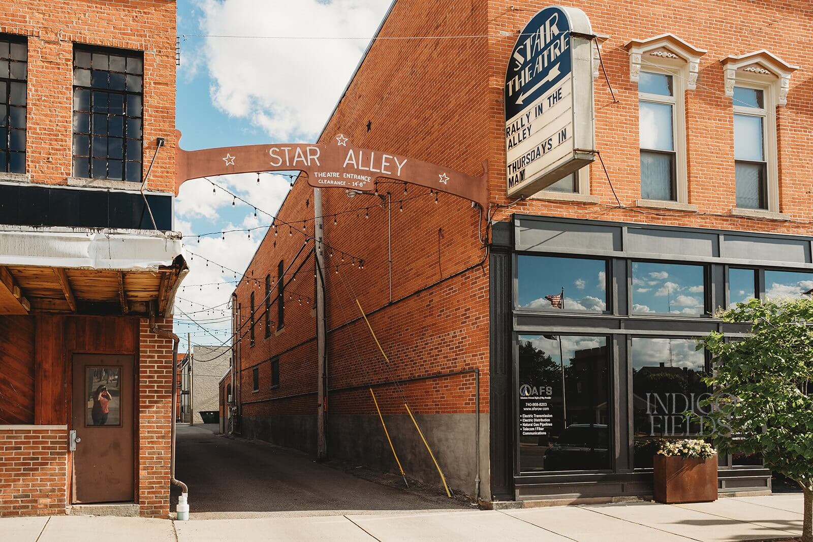 Downtown Star Alley in Wyandot County