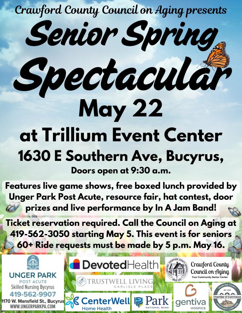 Senior Spring Spectacular header image