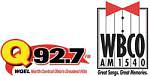 WQEL/WBCO Radio, Franklin Communications North Central Ohio Media Group logo