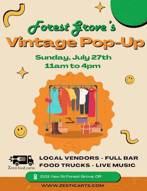Forest Grove's Vintage Pop-Up header image