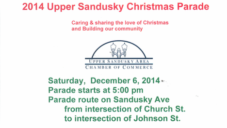 Upper Sandusky Christmas Parade header image