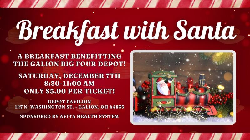 Breakfast With Santa 2024 header image