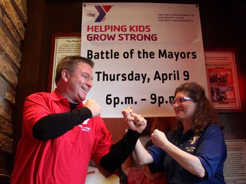 Lombard-Villa Park Mayors Battle to Benefit Y Charity header image