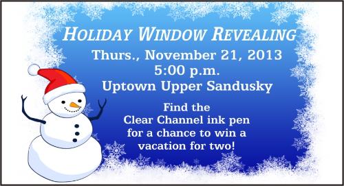 Holiday Window Revealing 2013 header image