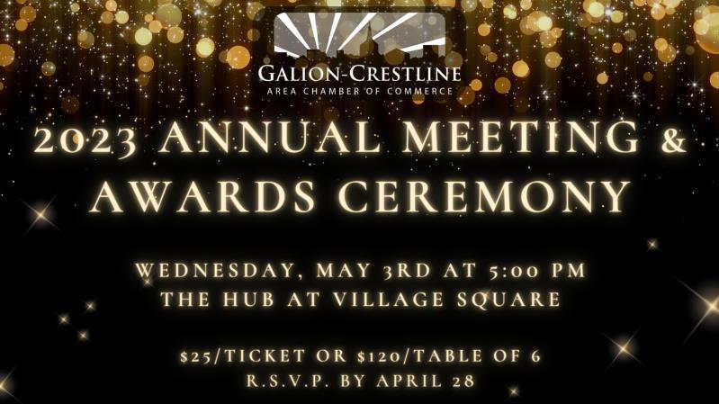 2023 Annual Meeting & Awards Ceremony header image