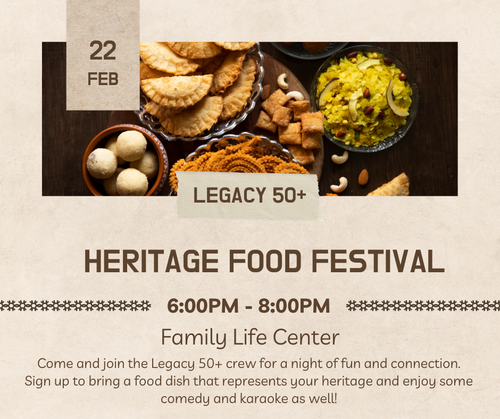 Heritage Food Festival header image