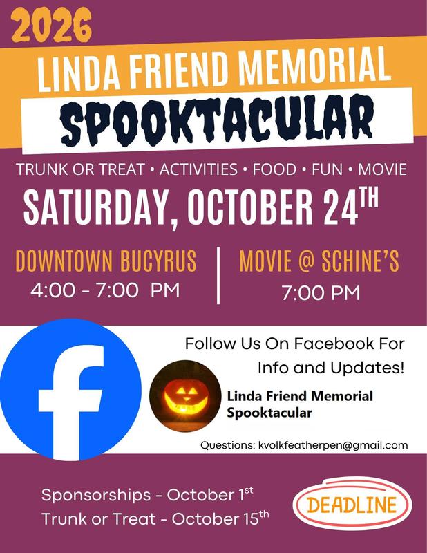 2026 Linda Friend Memorial Spooktacular header image