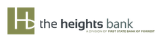 The Heights Bank: A Division of First State Bank of Forrest logo