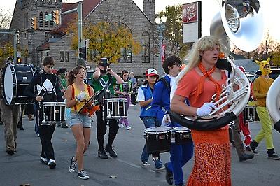 Halloween Parade sponsored by the American Legion header image