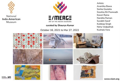 E/MERGE: Art of the Indian Diaspora header image