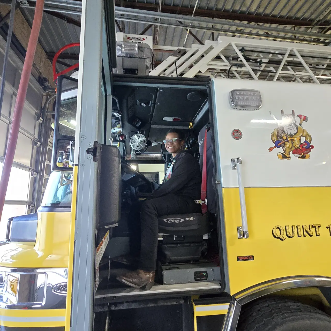 Leadership Academy participants at Kearney Fire and Rescue