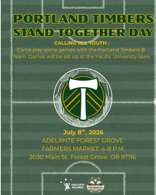 Portland Timbers Stand Together Day header image