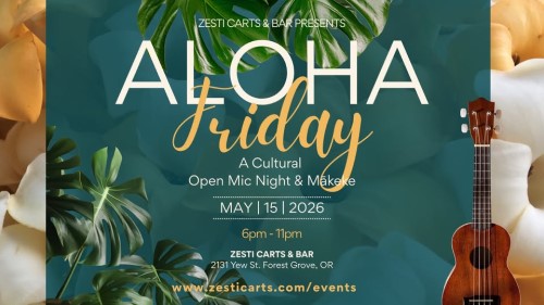 Aloha Friday - Live Music & Market header image