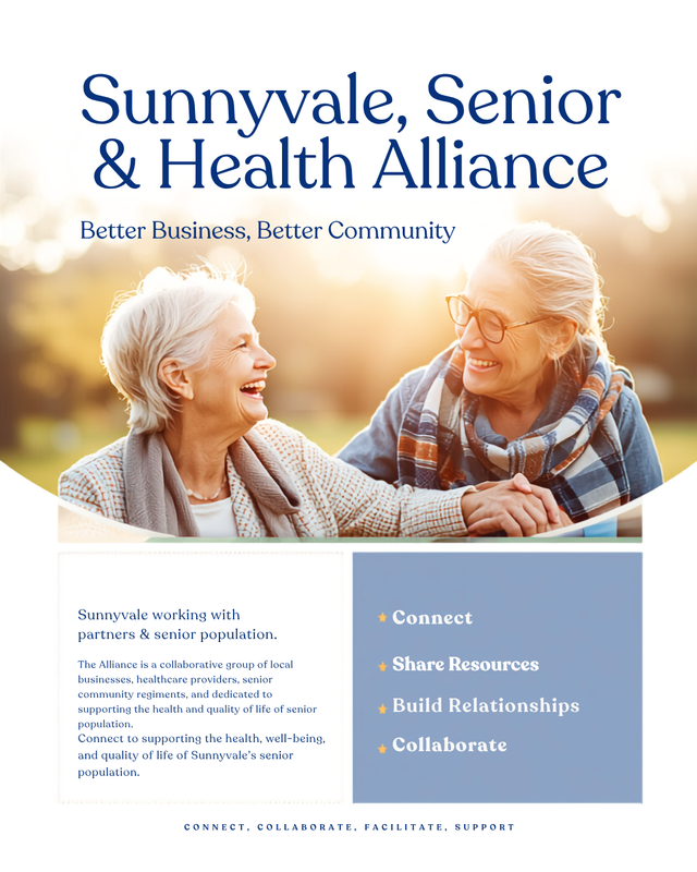 Sunnyvale Senior &  Health Alliance - Group Meeting header image