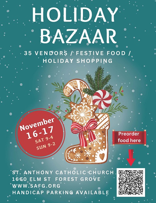 Holiday Bazaar header image