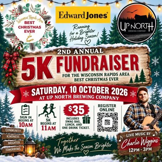 The 2nd Annual Best Christmas Ever 5K Fundraiser header image