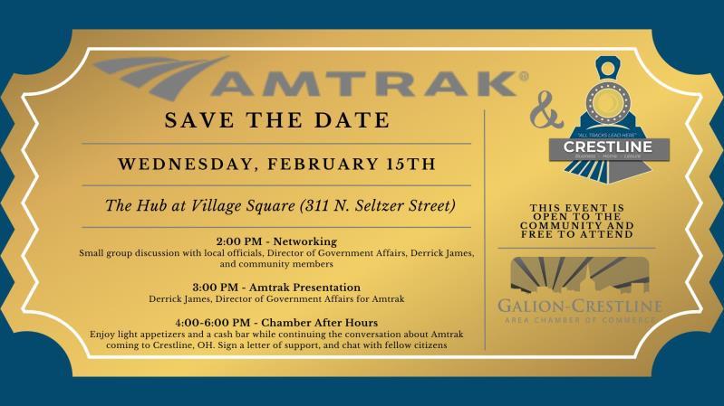 Town Hall: Amtrak in Crestline header image