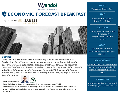 2025 Economic Forecast Breakfast header image