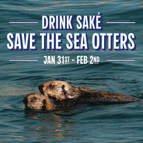 Drink Sake, Save the Sea Otters header image