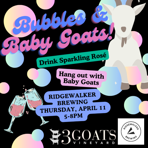 Bubbles & Baby Goats header image