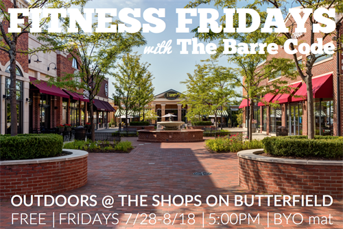 Free Fitness Fridays with The Barre Code Lombard! header image