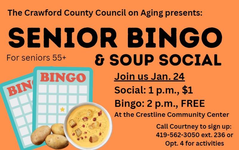 Senior Bingo & Soup Social header image