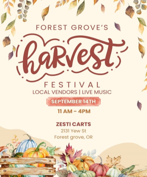 Forest Grove Harvest Festival header image