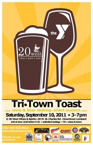 Tri-Town Toast - Beer & Wine Tasting header image