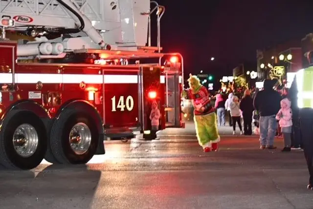 Holiday parade