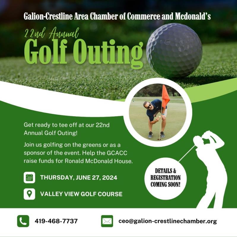 22nd Annual McDonald's/Chamber Golf Outing header image