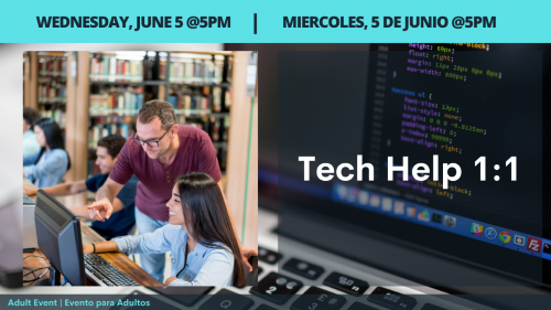 Tech Help 1:1 header image