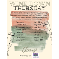 Wine-Down Thursdays header image
