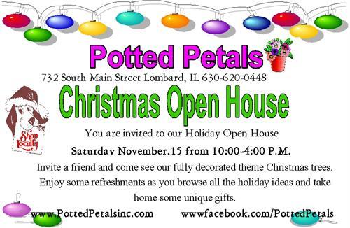Holiday Open House header image