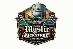 Mystic Brickstreet Car Show logo