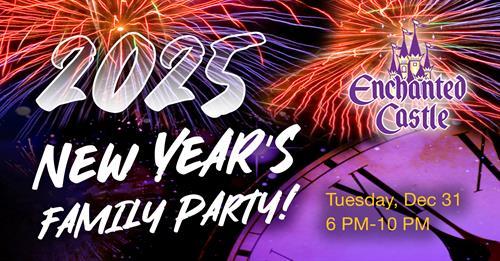 New Year's Eve Family Party at Enchanted Castle header image