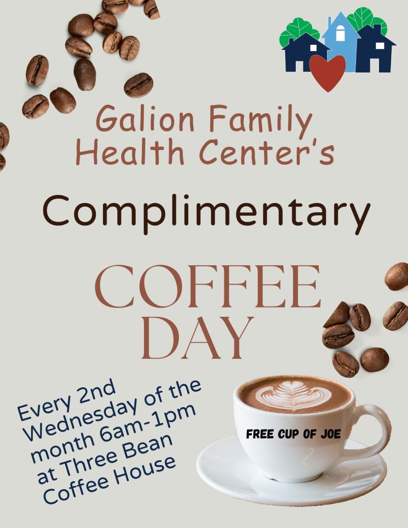 Complimentary Coffee Day @ Galion Family Health header image