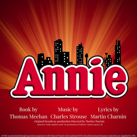 Theatre in the Grove Presents Annie header image