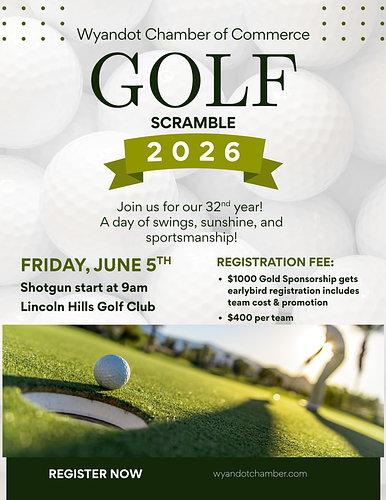 32nd Annual Golf Scramble header image