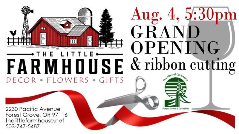 Grand Opening & Ribbon Cutting: The Little Farmhouse header image